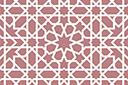 Pochoirs avec motifs arabes - Alhambra 07a