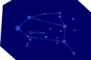 Pochoirs sur l'espace et les étoiles - Constellation Ophiuchus