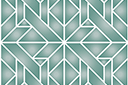 Pochoirs avec motifs répétitifs - Carreaux géométriques 05