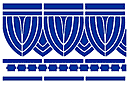 Pochoirs à motifs classiques - Bordure victorienne