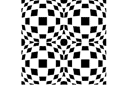 Pochoirs avec motifs répétitifs - Illusion d'optique 1