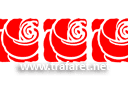 Pochoirs pour bordures classiques - Roses Art Nouveau 01