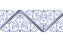 Pochoirs à motifs classiques - Bordure classique 152
