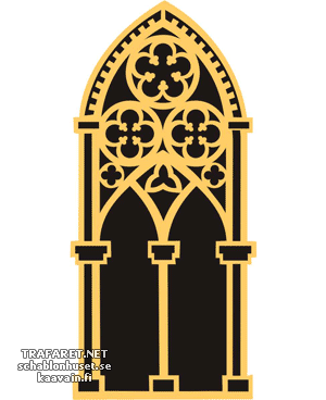 Arc de Vit - pochoir pour la décoration