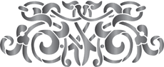 Motif mauresque 2 - pochoir pour la décoration