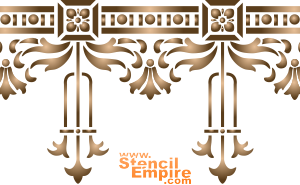 Empire 2 (Pochoirs à motifs classiques)