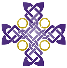Croix de Brigitte - pochoir pour la décoration