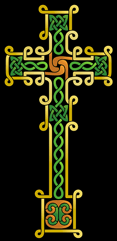 Grande Croix de Skinnet - pochoir pour la décoration