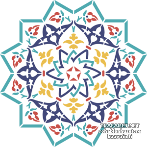 Arabesque 106a - pochoir pour la décoration