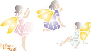 Fées 2 (Pochoirs pour fées et elfes)