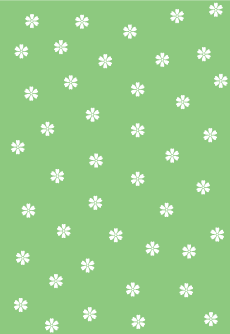 Papier peint de marguerites - pochoir pour la décoration