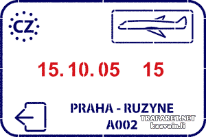 Cachet dans le passeport 02 (Pochoirs avec différents symboles)