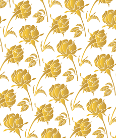 Papier peint de roses - pochoir pour la décoration
