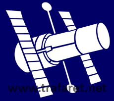 Satellite de combat - pochoir pour la décoration