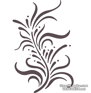 Motif de dentelle 11 - pochoir pour la décoration