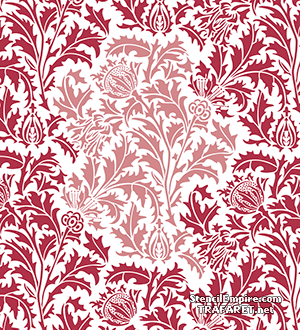 Chardon (Pochoirs avec motifs répétitifs)