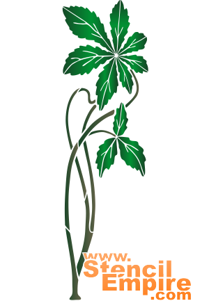 Grandes feuilles (Pochoirs de grande taille)