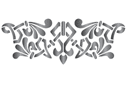 Motif mauresque 1 - pochoirs avec différents motifs