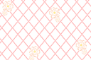 Sakura sur la grille - pochoirs avec motifs répétitifs