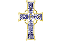 La croix de Jonas - pochoirs avec motifs celtiques