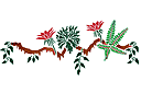 Liane - pochoirs avec plantes et animaux de la jungle