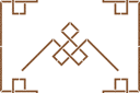 Coin géométrique 14 - pochoirs avec motifs abstraits