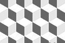 Cubes 3D - pochoirs avec motifs répétitifs