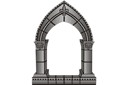 Arche des goths - pochoirs dans le style médiéval