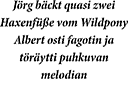 Minion Italique - pochoirs texte personnalisé