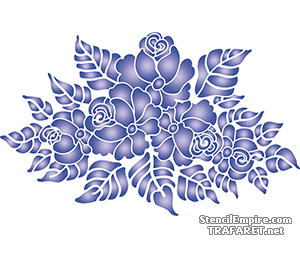 Motif Gjel 012 - pochoir pour la décoration