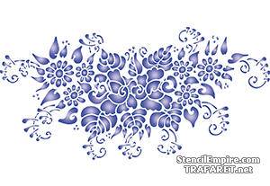 Motif Gjel 018 - pochoir pour la décoration