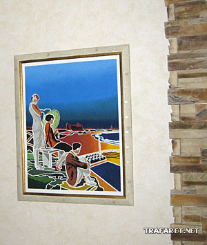  - pochoir pour la décoration