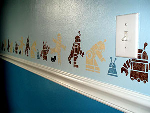  - pochoir pour la décoration